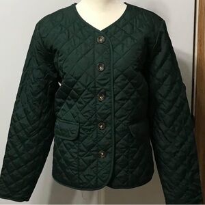NWT Croft & Barrow quilted lightweight jacket, size petite medium